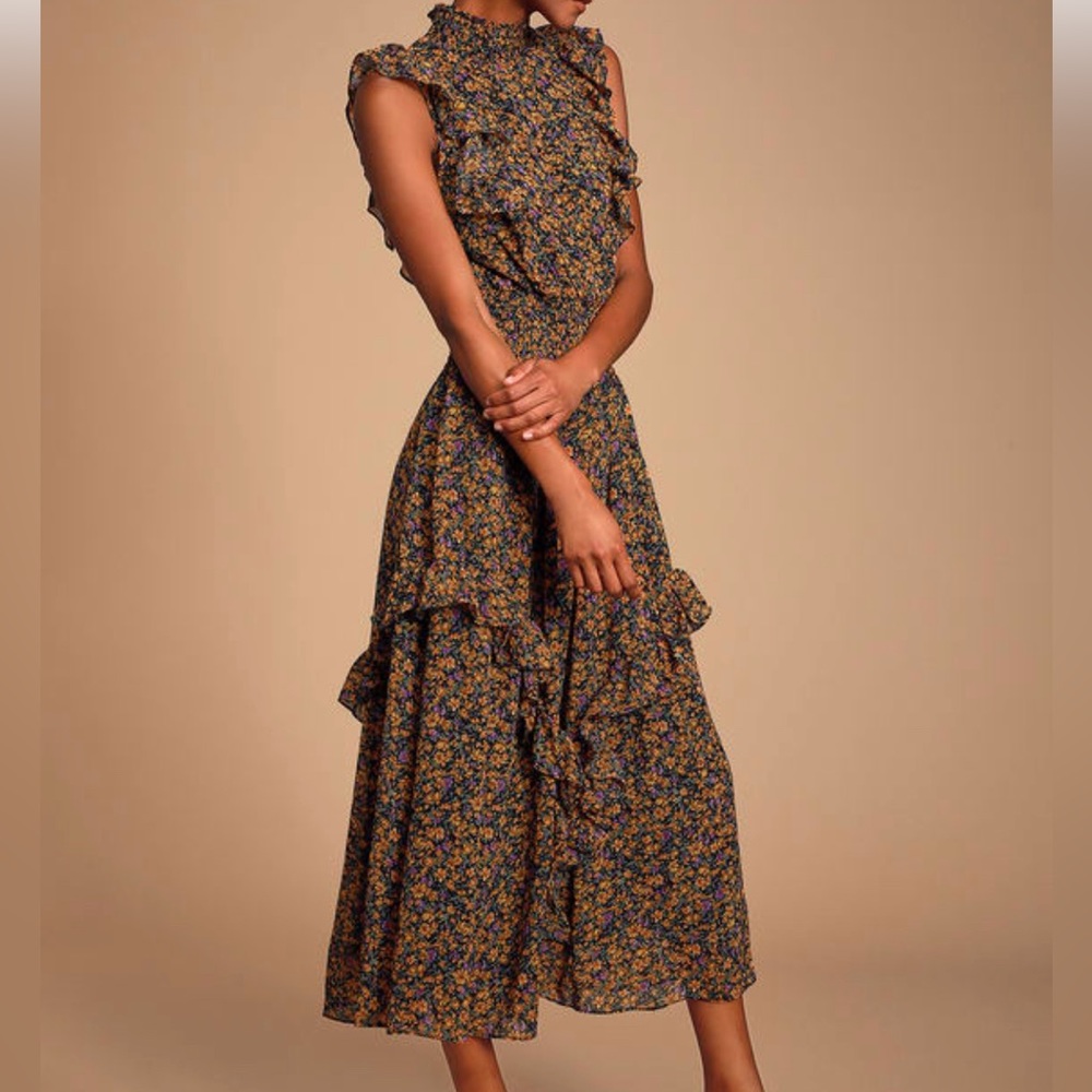 Lulus evalina floral dress
